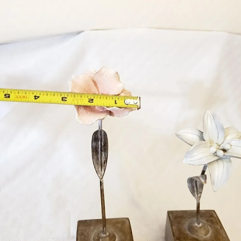 Flowers Table Decor Accent Pieces NWOT
